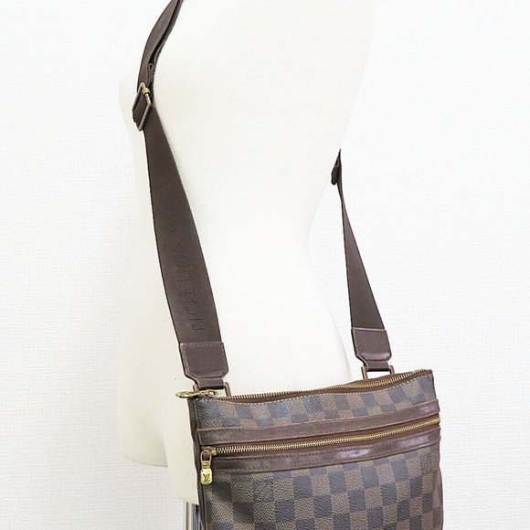 Pochette Bosphore Damier Ebene Crossbody Shoulder Bag - Picture 9 of 11